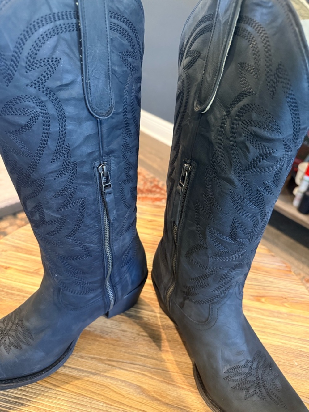 Lane Smokeshow Women's Black Embroidered Western Boots - Picture 3 of 8
